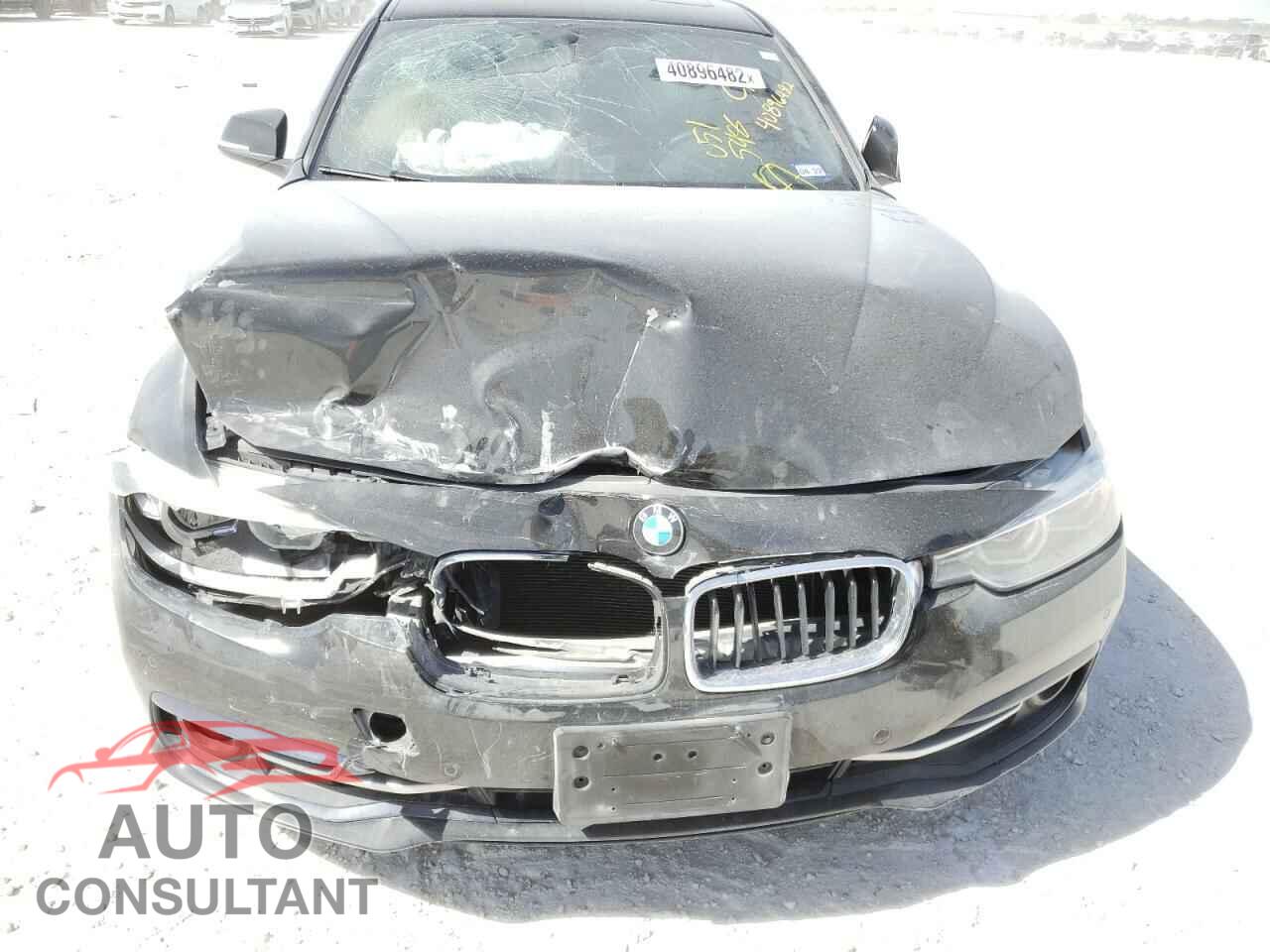 BMW 3 SERIES 2017 - WBA8B9G51HNU51548