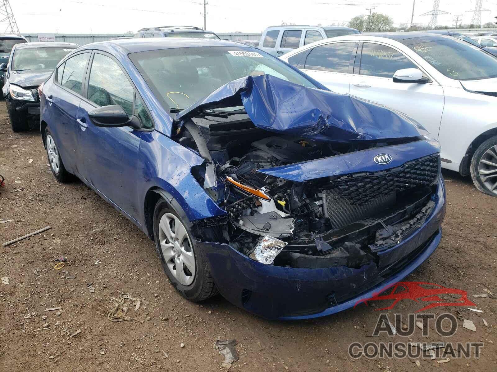KIA FORTE 2017 - 3KPFK4A75HE152592