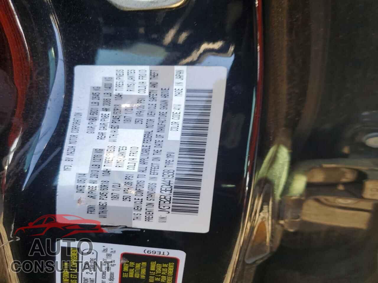 MAZDA CX-9 2014 - JM3TB2BV3E0441938