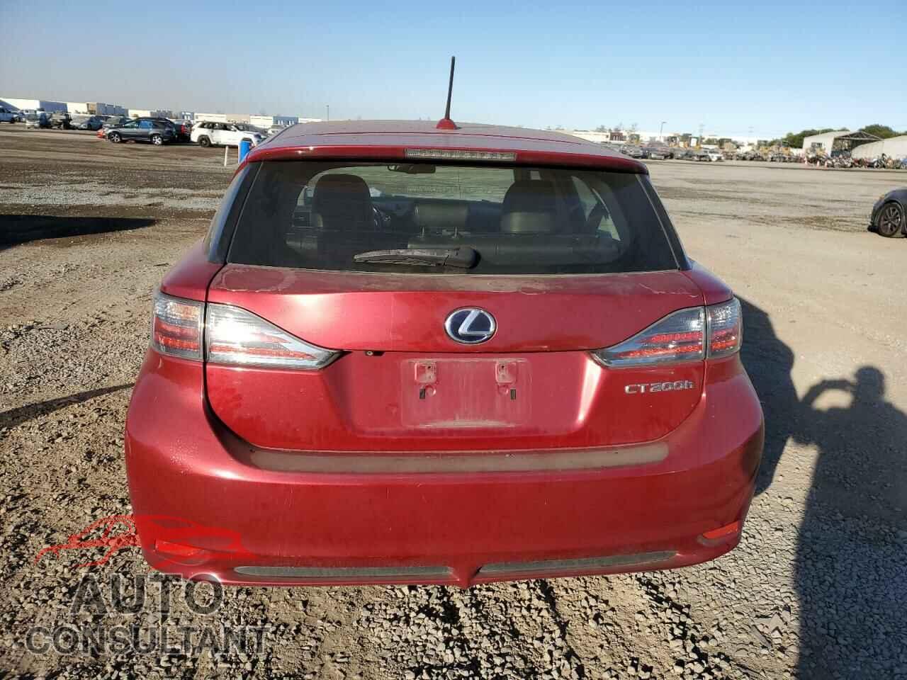 LEXUS CT 200 2011 - JTHKD5BH8B2031161