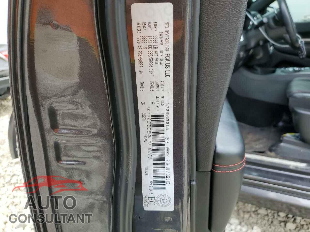 DODGE DURANGO 2016 - 1C4SDJCT5GC323445