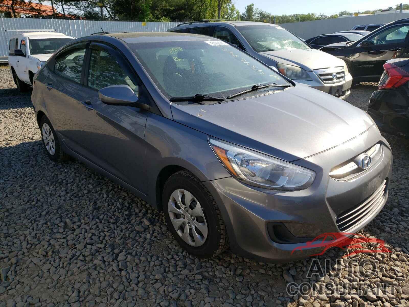 HYUNDAI ACCENT 2017 - KMHCT4AE7HU315156