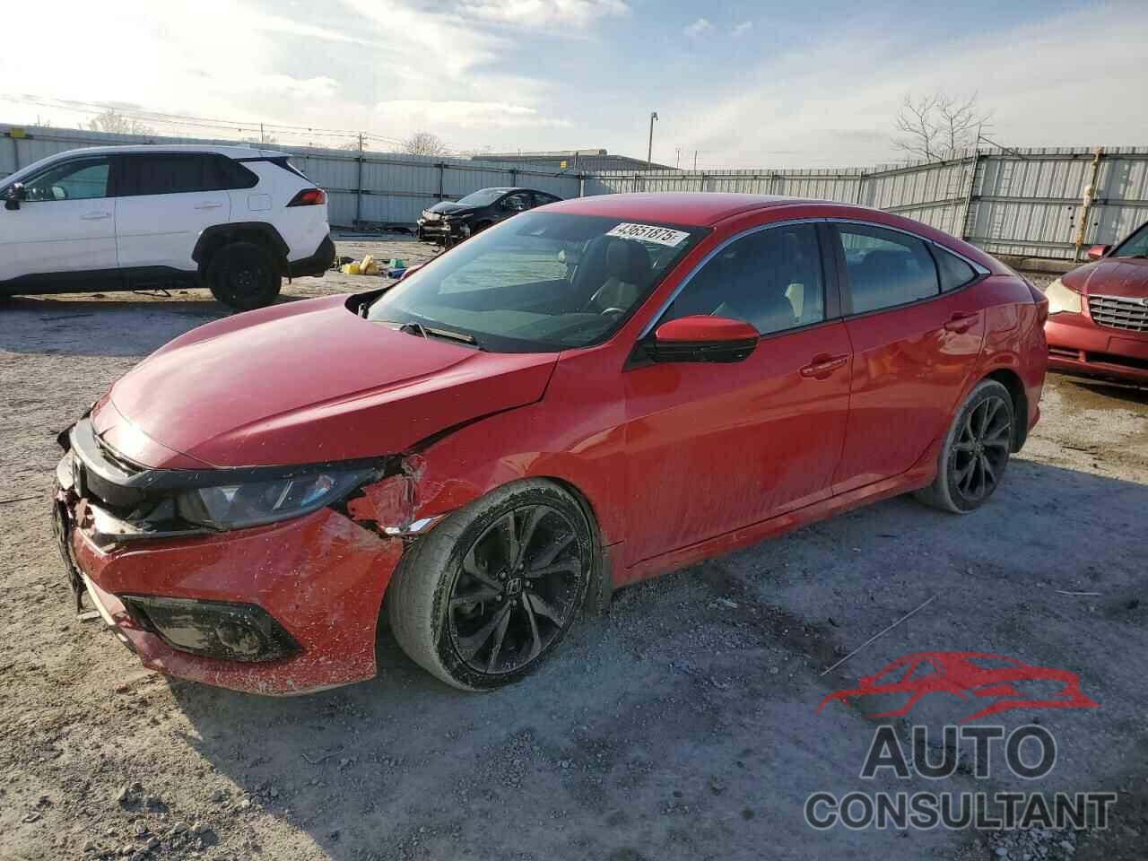 HONDA CIVIC 2020 - 2HGFC2F85LH598890