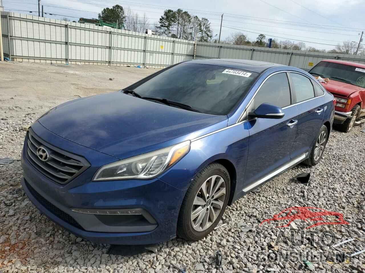 HYUNDAI SONATA 2017 - 5NPE34AF2HH477096