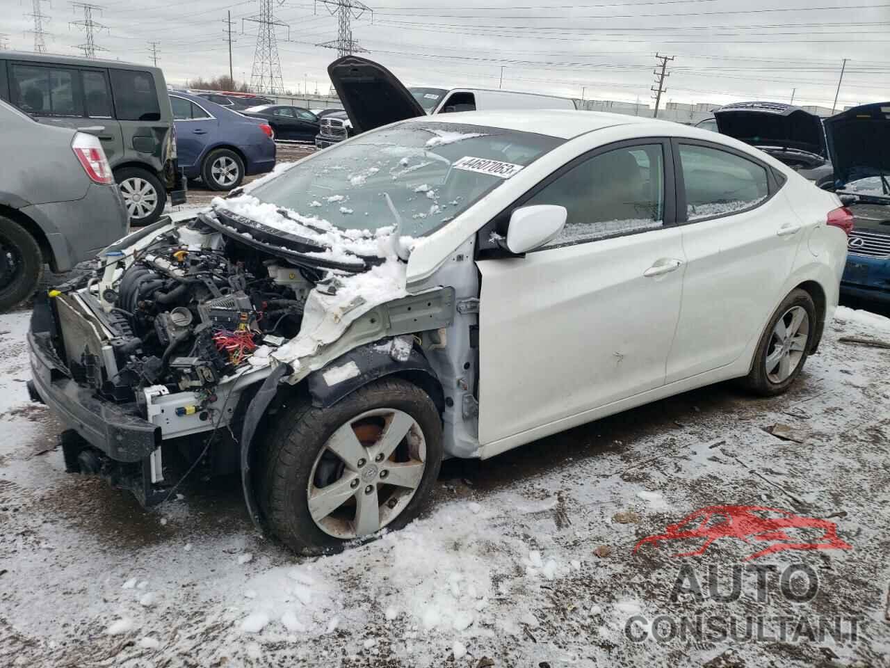 HYUNDAI ELANTRA 2013 - 5NPDH4AE6DH260150