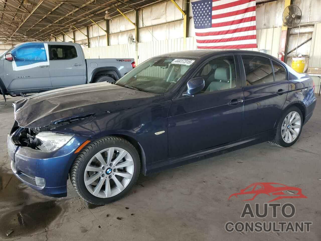 BMW 3 SERIES 2011 - WBAPH5G54BNN59639