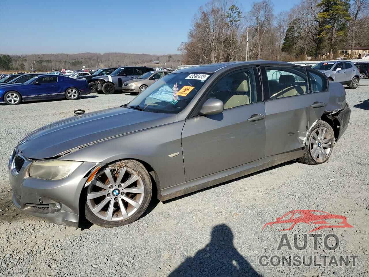 BMW 3 SERIES 2009 - WBAPH77599NM30687