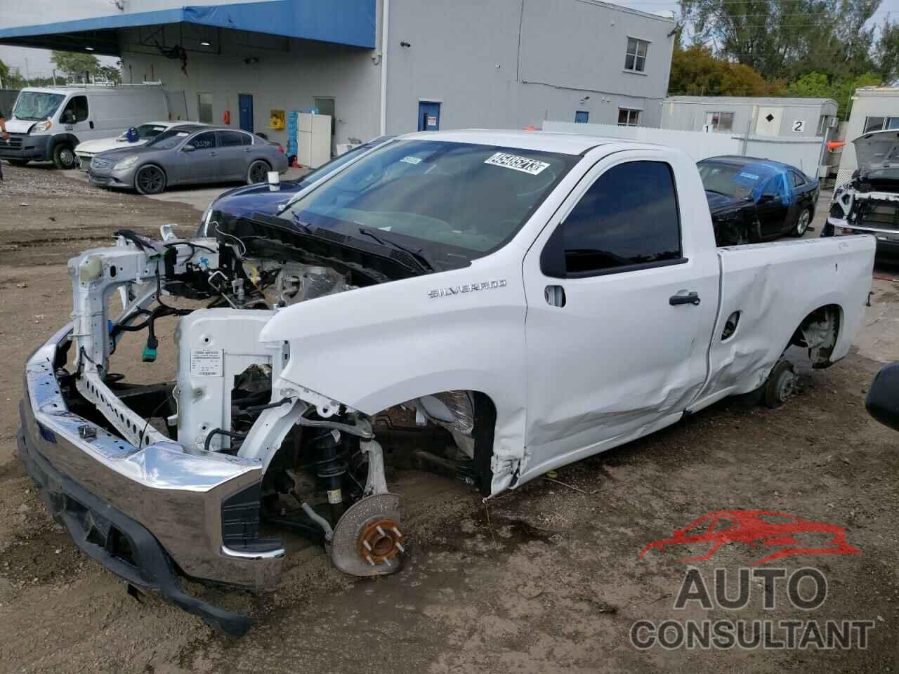 CHEVROLET SILVERADO 2021 - 3GCNWAEF9MG455552