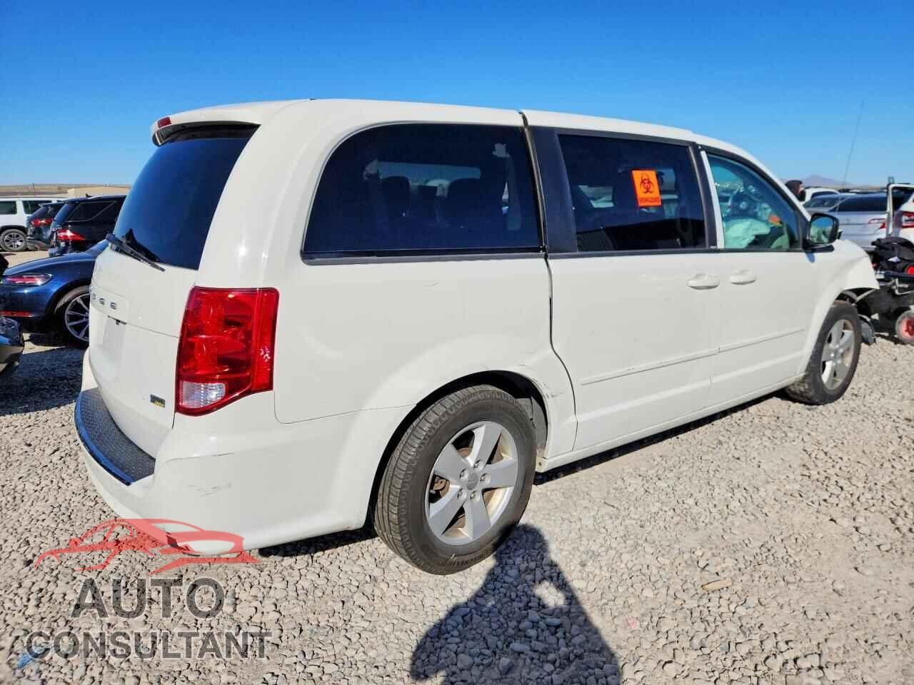 DODGE CARAVAN 2013 - 2C4RDGBG6DR757320