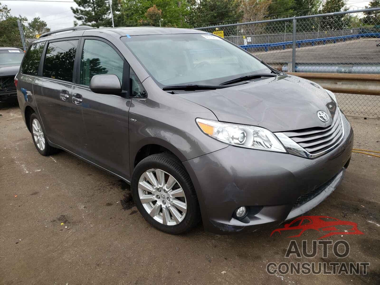 TOYOTA SIENNA 2017 - 5TDDZ3DC3HS186476