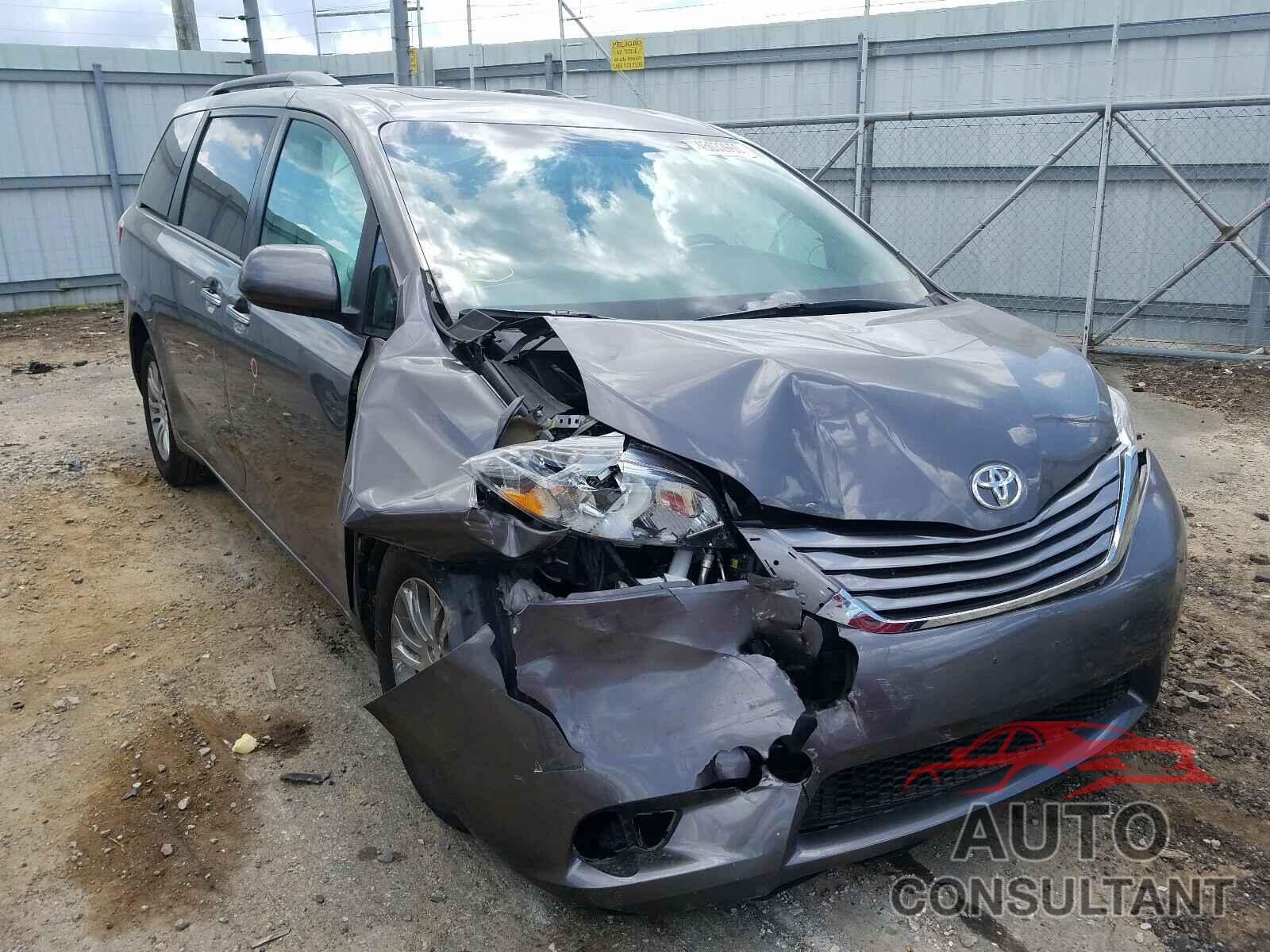 TOYOTA SIENNA 2017 - 5TDYZ3DC9HS834064