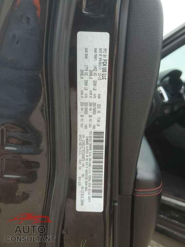 DODGE DURANGO 2015 - 1C4SDJCTXFC245873