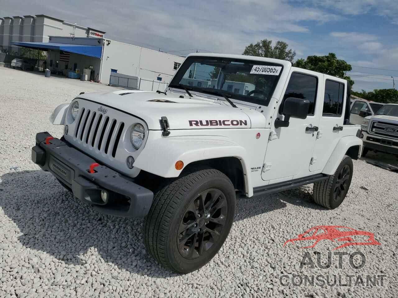 JEEP WRANGLER 2016 - 1C4HJWFG3GL294803