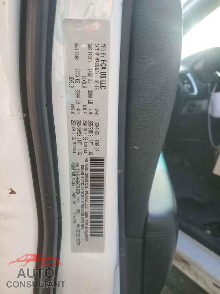 DODGE DURANGO 2017 - 1C4RDHAG9HC703354