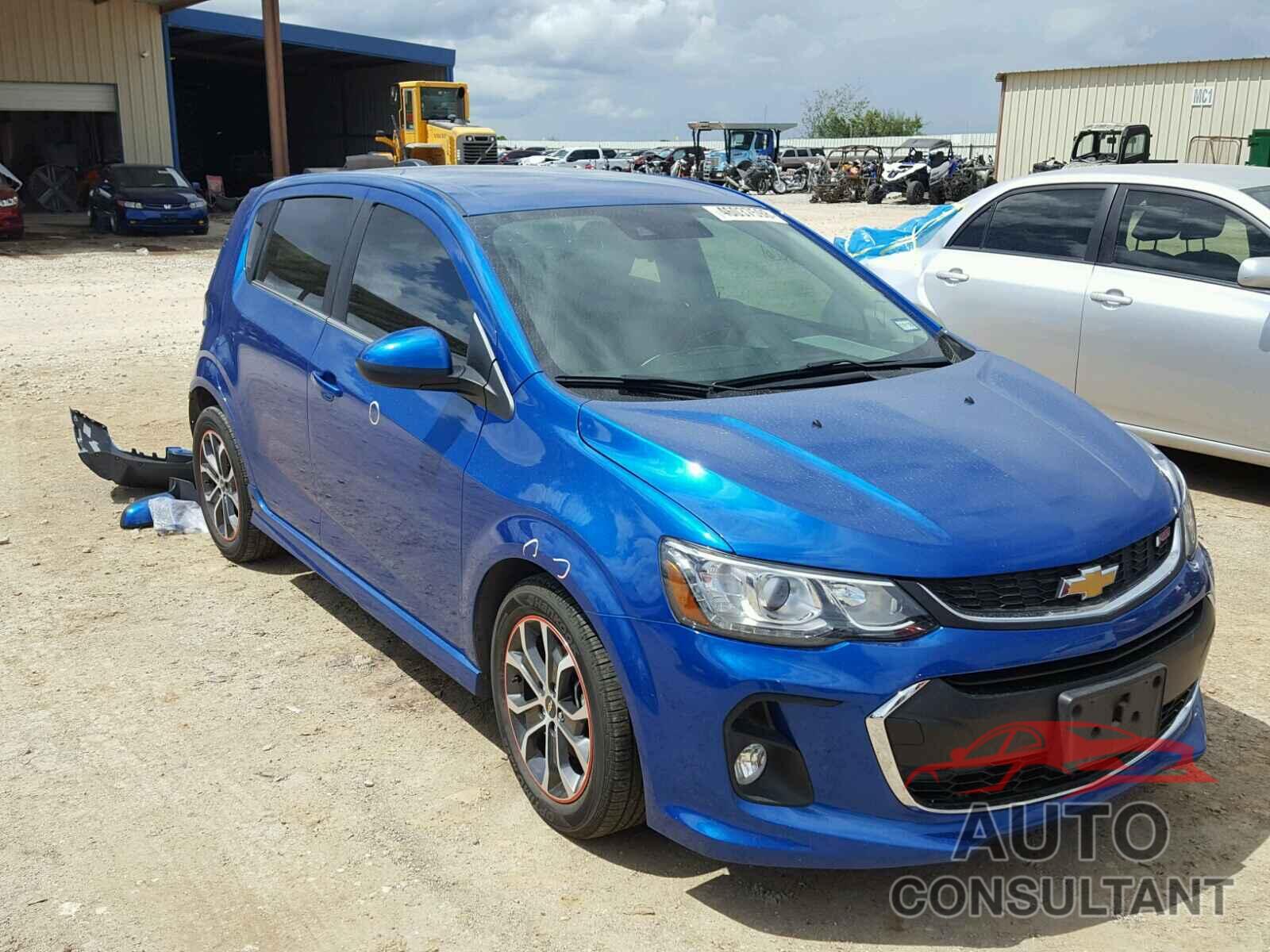 CHEVROLET SONIC 2017 - 1G1JD6SH1H4103696