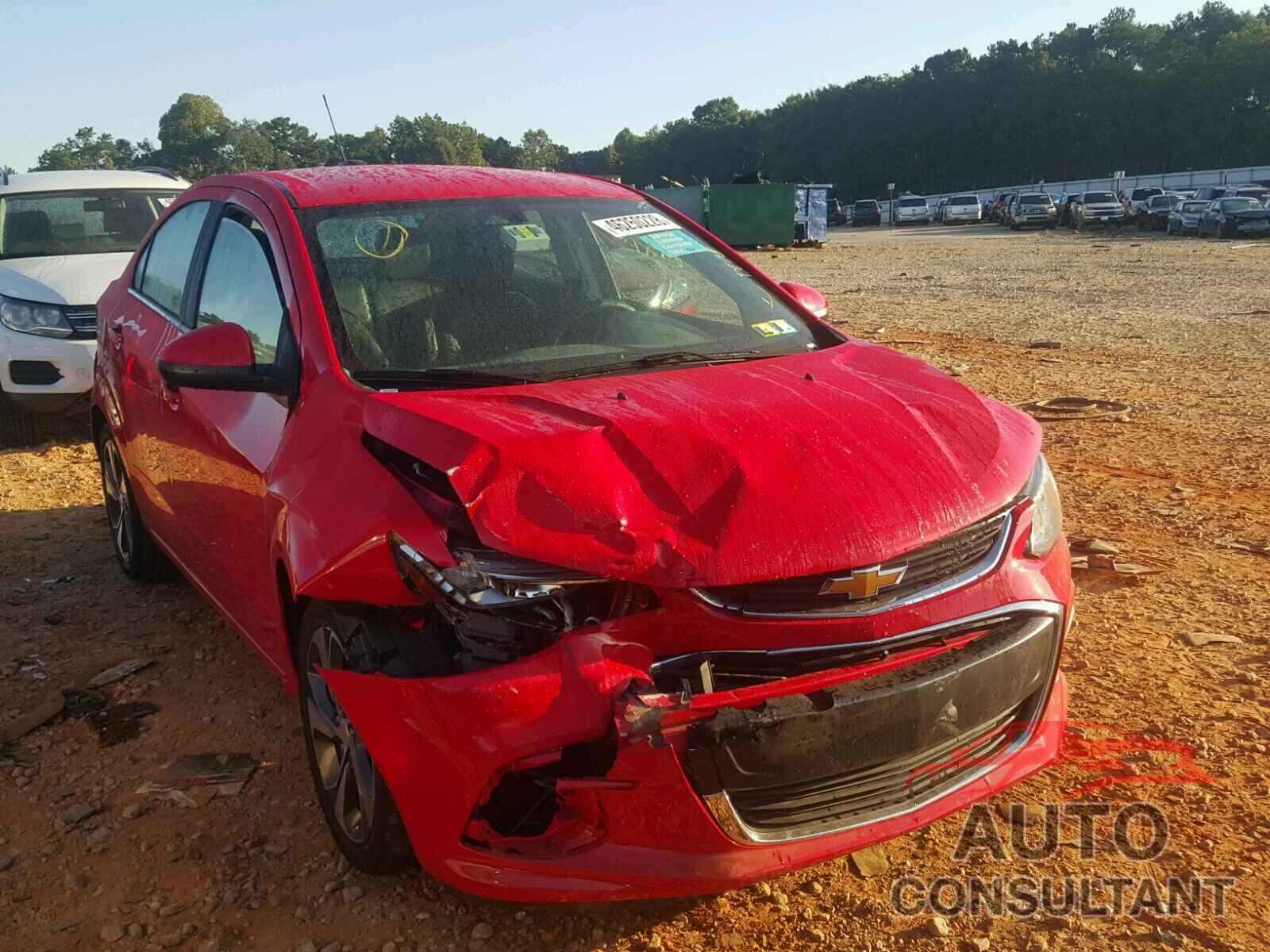 CHEVROLET SONIC 2018 - 1G1JF5SB3J4138312