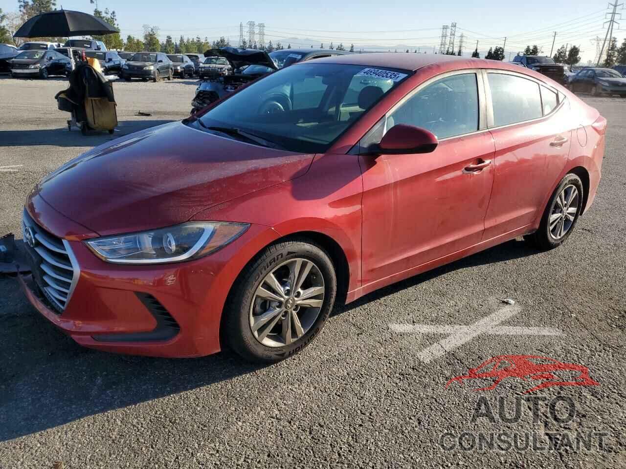 HYUNDAI ELANTRA 2018 - 5NPD84LF1JH217630