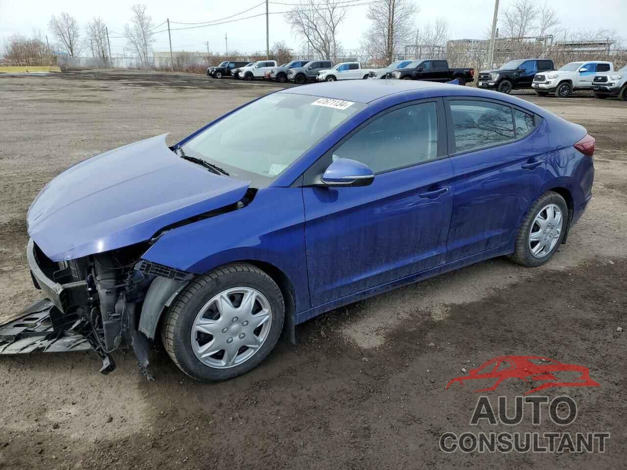 HYUNDAI ELANTRA 2019 - KMHD84LF6KU853043