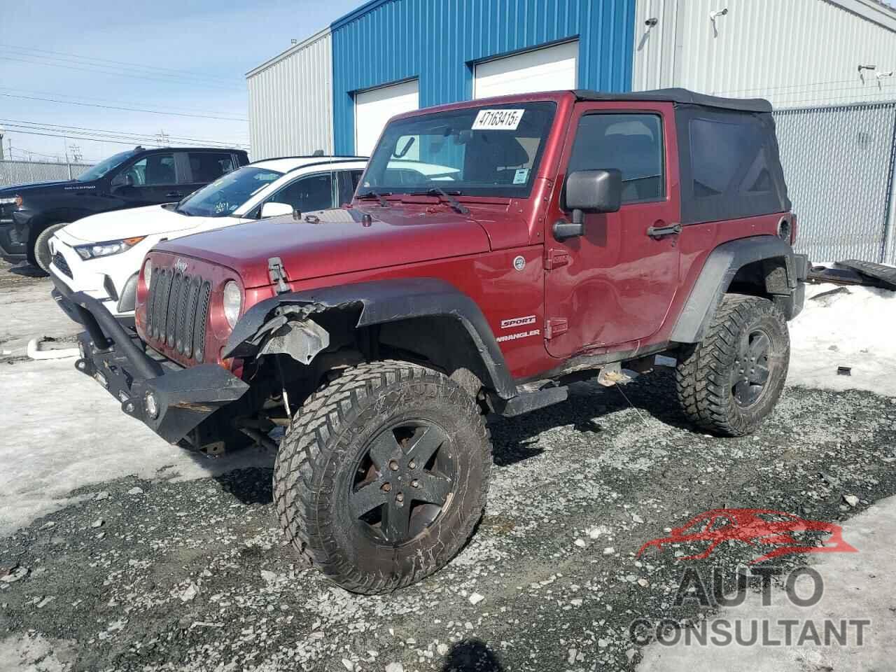 JEEP WRANGLER 2013 - 1C4AJWAGXDL507234