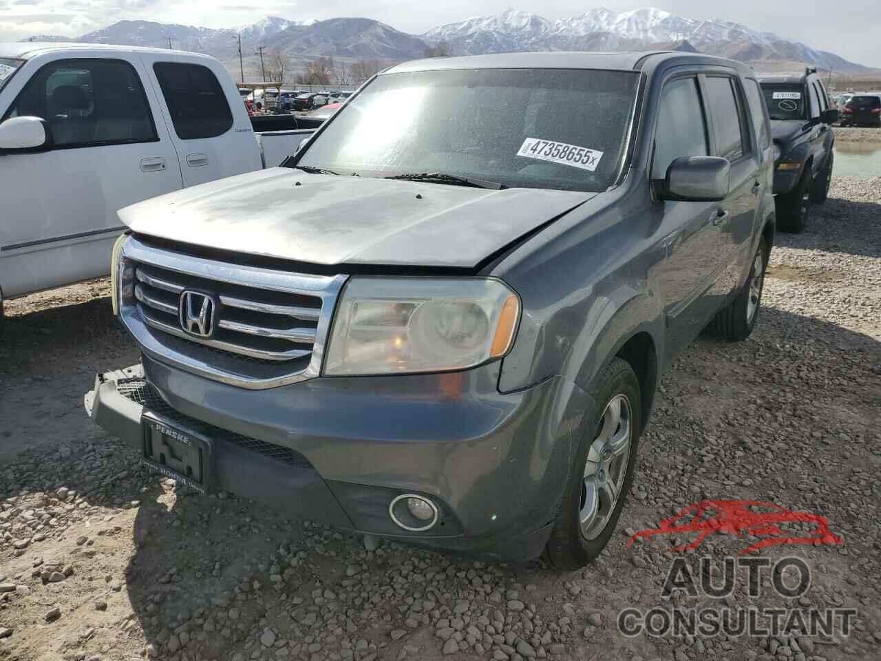 HONDA PILOT 2012 - 5FNYF3H6XCB024453