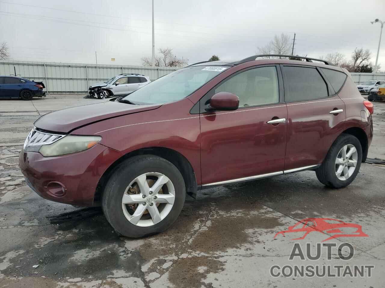 NISSAN MURANO 2009 - JN8AZ18U09W010386