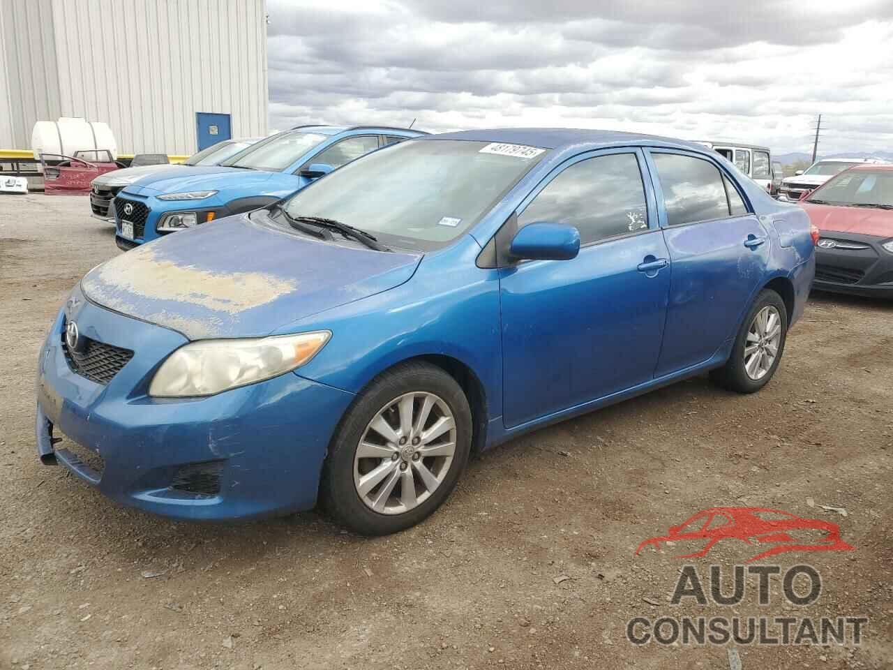 TOYOTA COROLLA 2009 - 1NXBU40E99Z042409