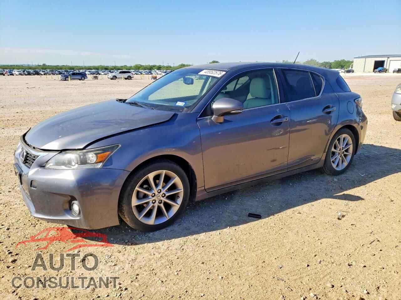 LEXUS CT 200 2012 - JTHKD5BH4C2063915
