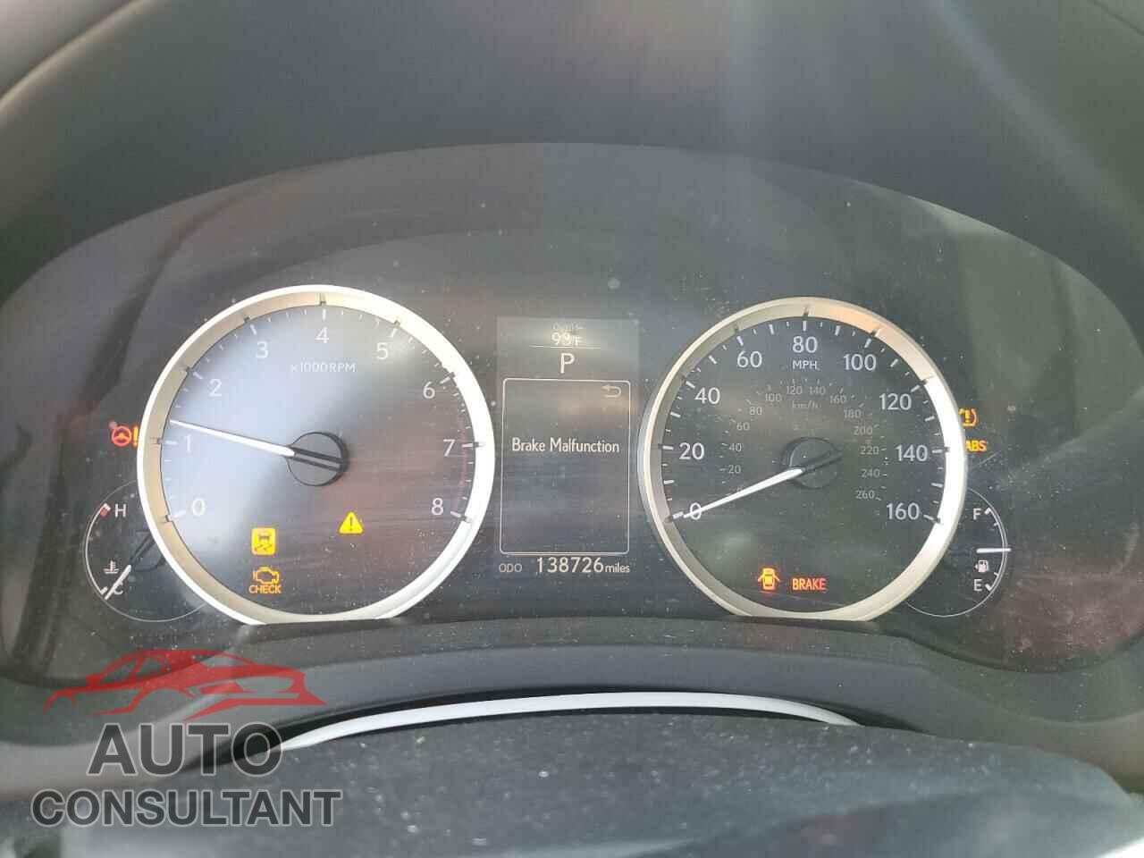 LEXUS IS 2014 - JTHBF1D25E5013134