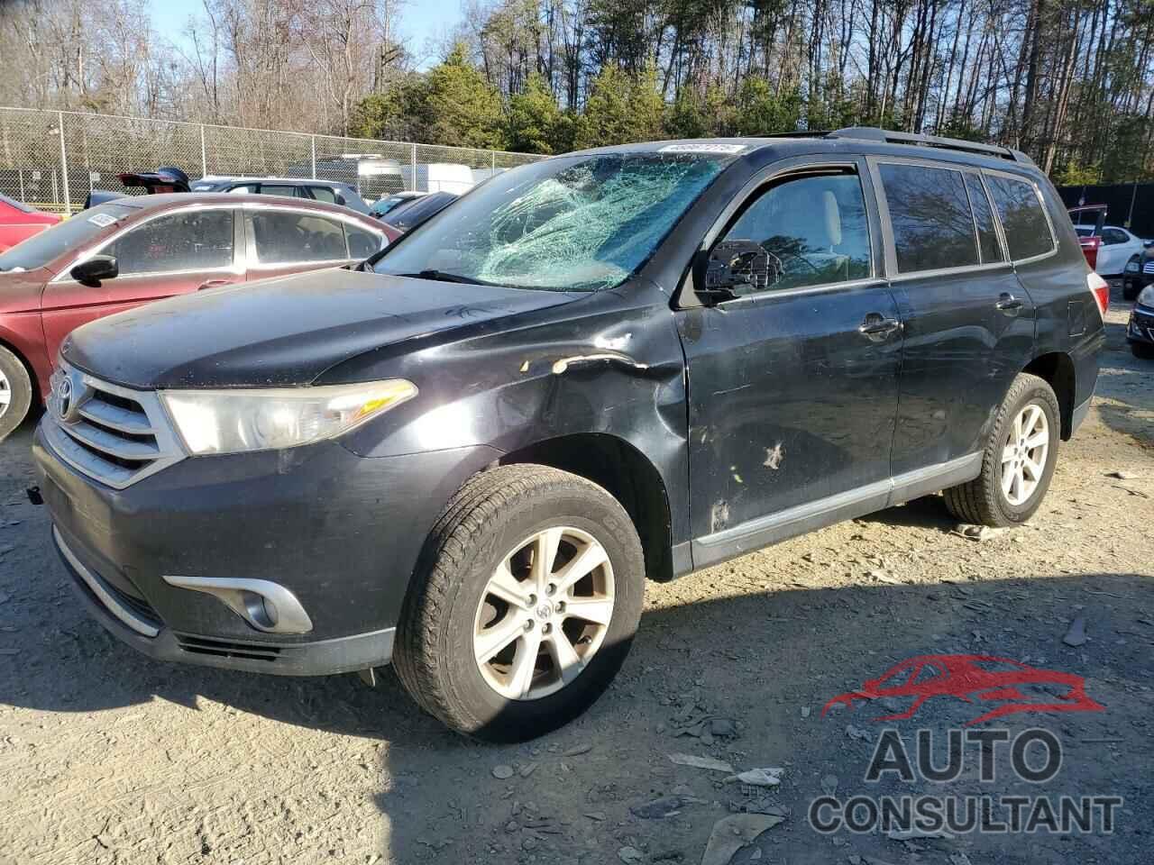TOYOTA HIGHLANDER 2012 - 5TDZK3EH1CS065510