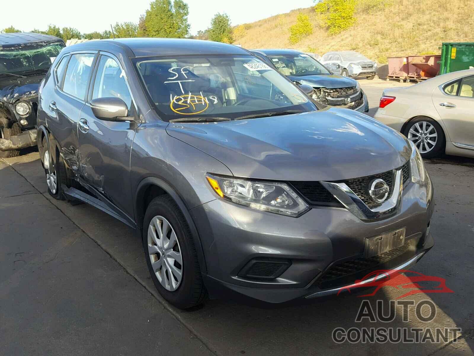 NISSAN ROGUE S 2015 - KNMAT2MVXFP589765