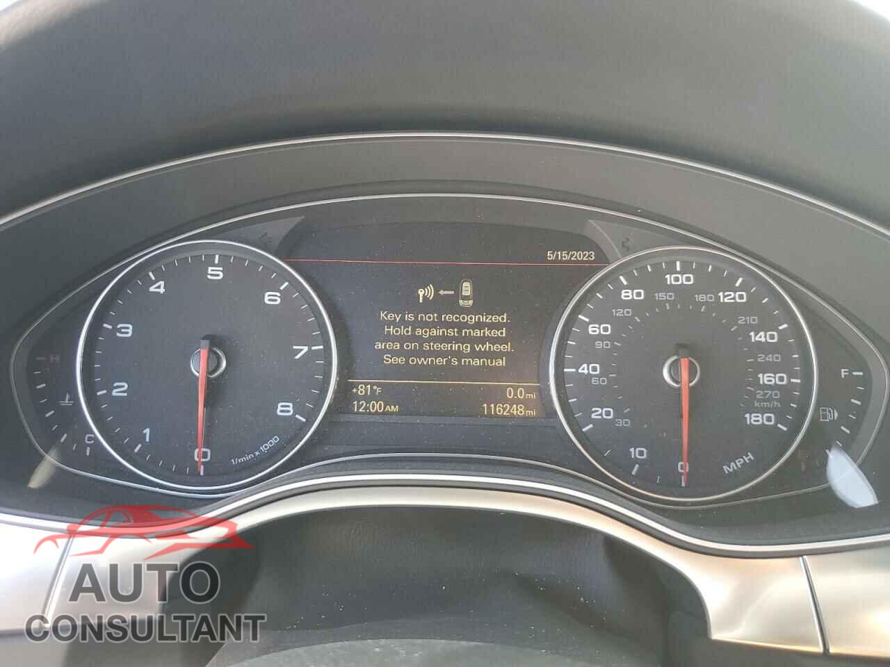 AUDI A6 2012 - WAUJGAFC2CN113394