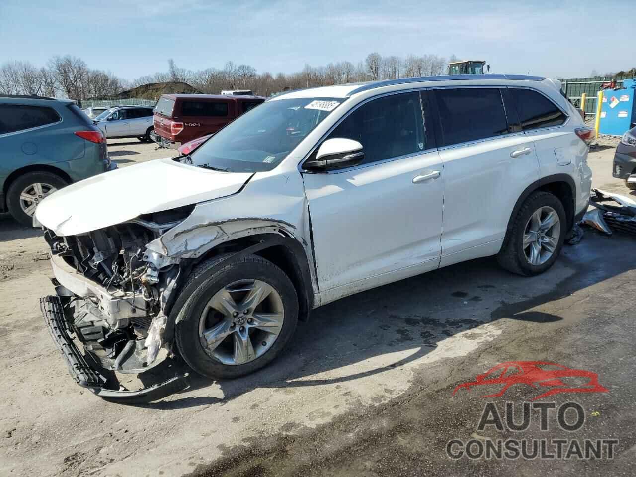 TOYOTA HIGHLANDER 2016 - 5TDDKRFH5GS275366