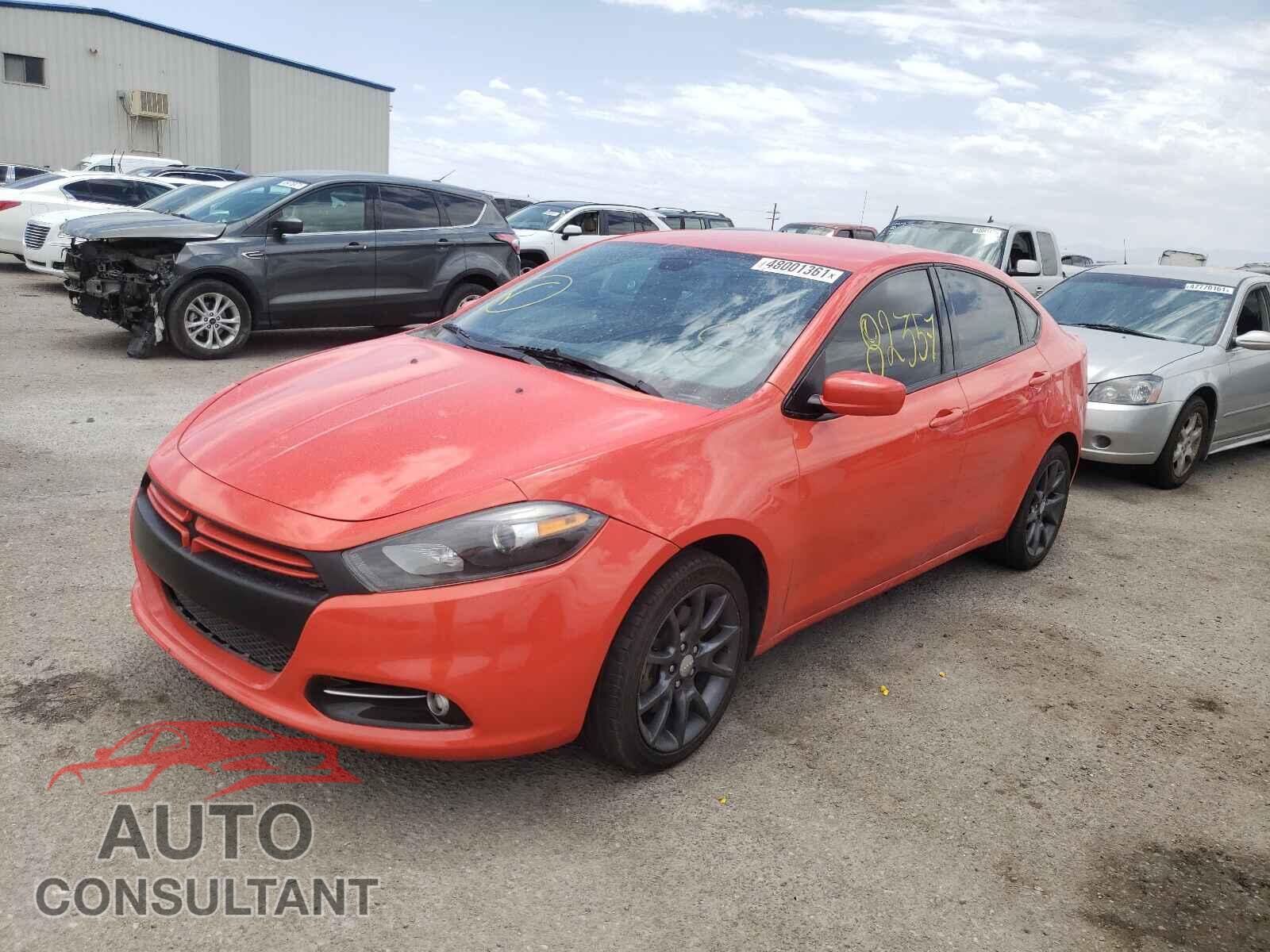 DODGE DART 2016 - 1C3CDFBB1GD682445