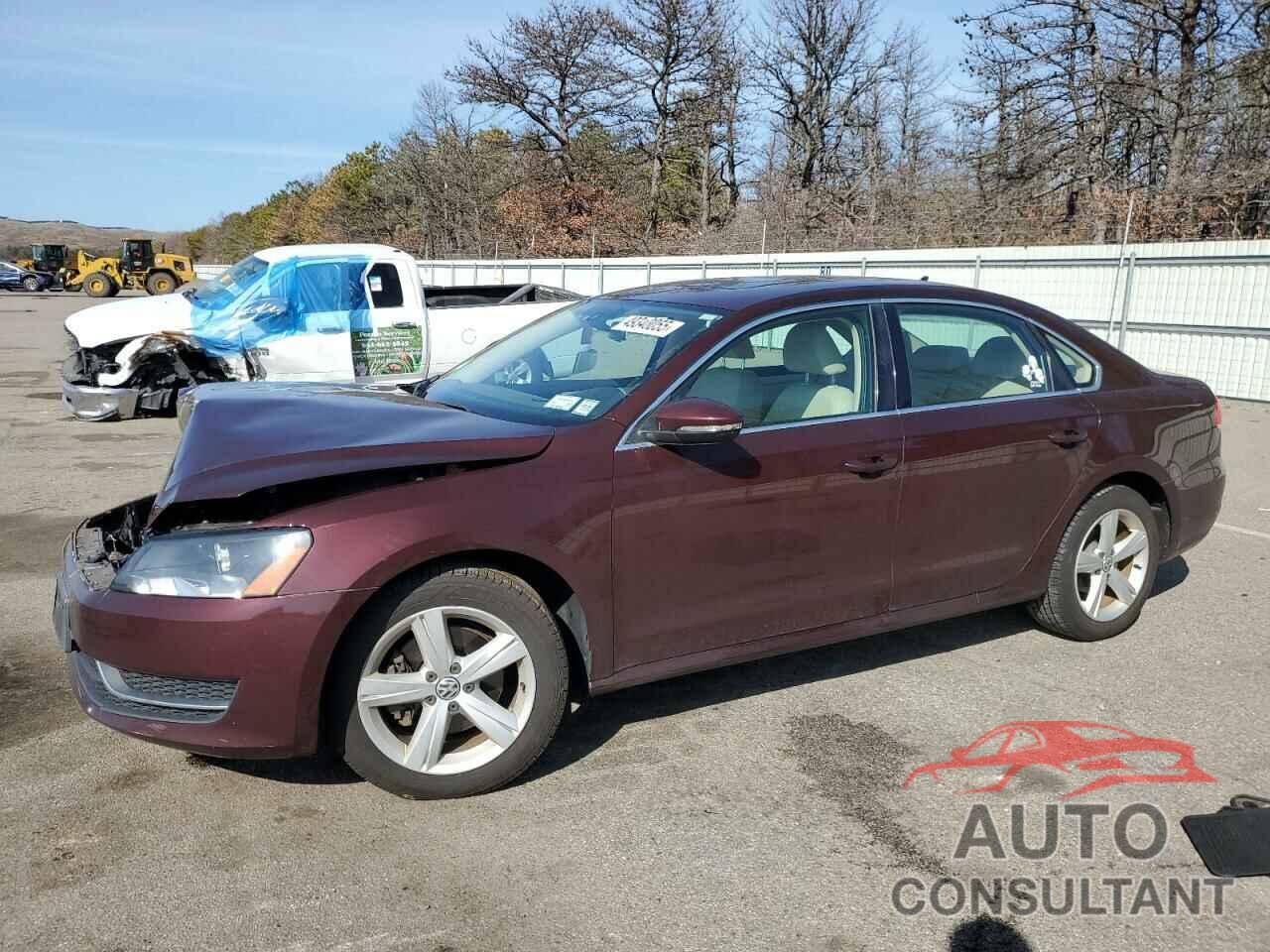 VOLKSWAGEN PASSAT 2012 - 1VWBP7A32CC089821