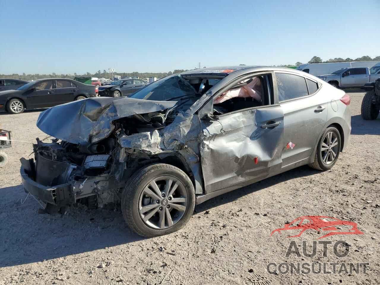 HYUNDAI ELANTRA 2018 - KMHD84LF6JU524230