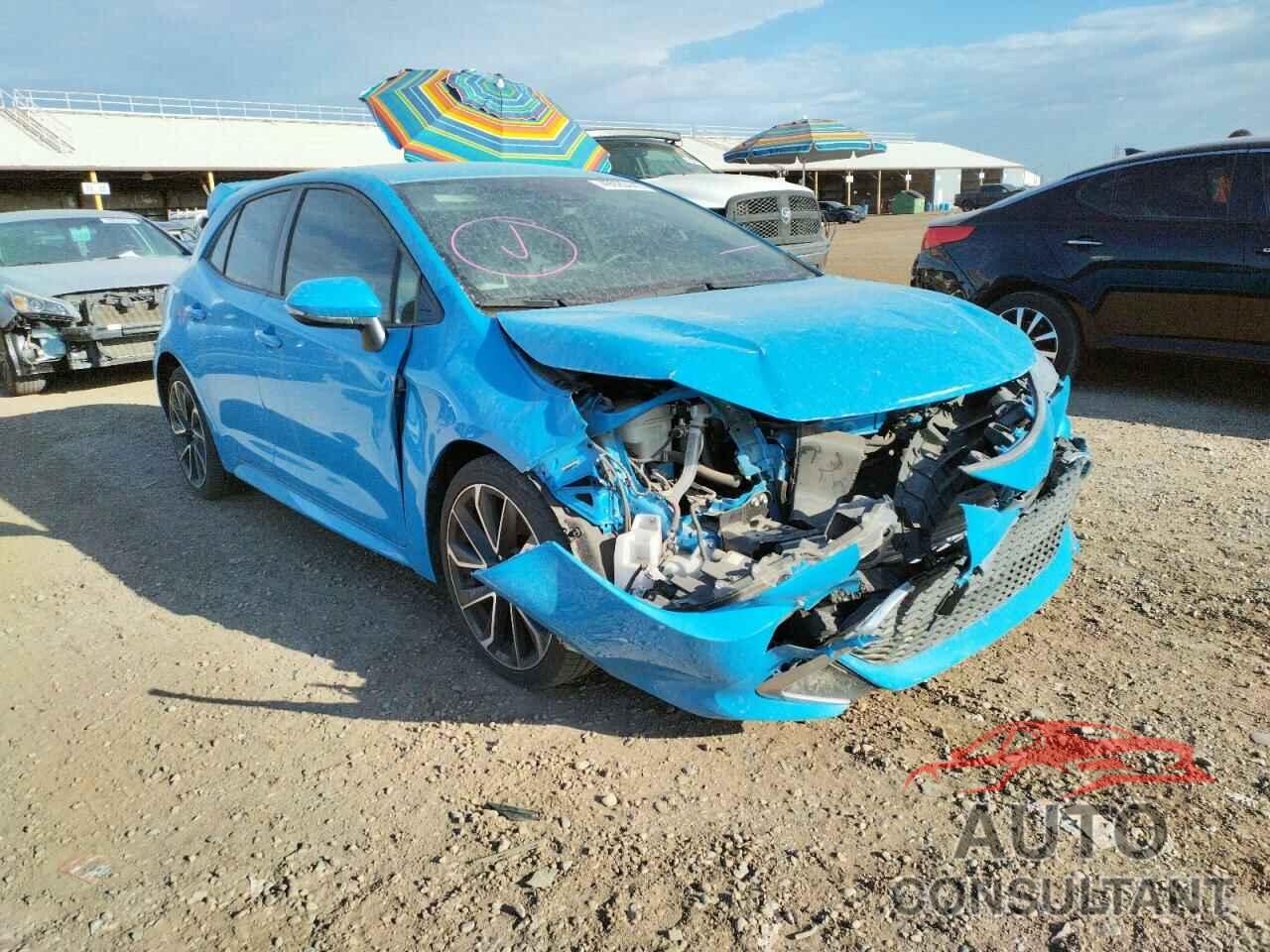 TOYOTA COROLLA 2019 - JTNK4RBE1K3045679