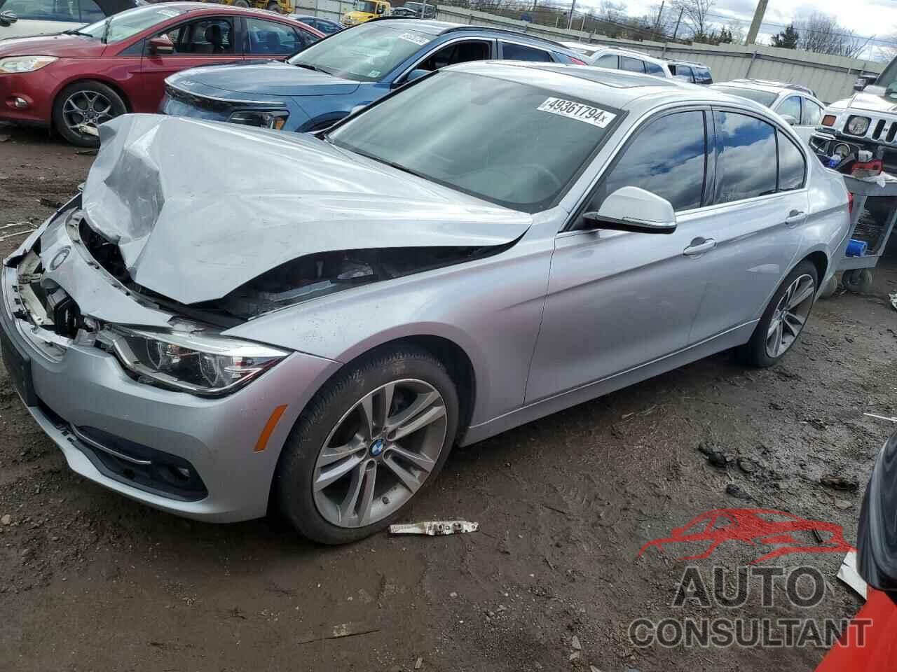 BMW 3 SERIES 2018 - WBA8D9G55JNU70300