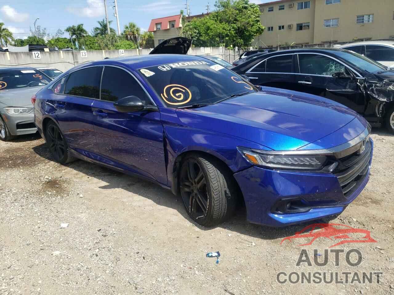 HONDA ACCORD 2021 - 1HGCV1F38MA073348