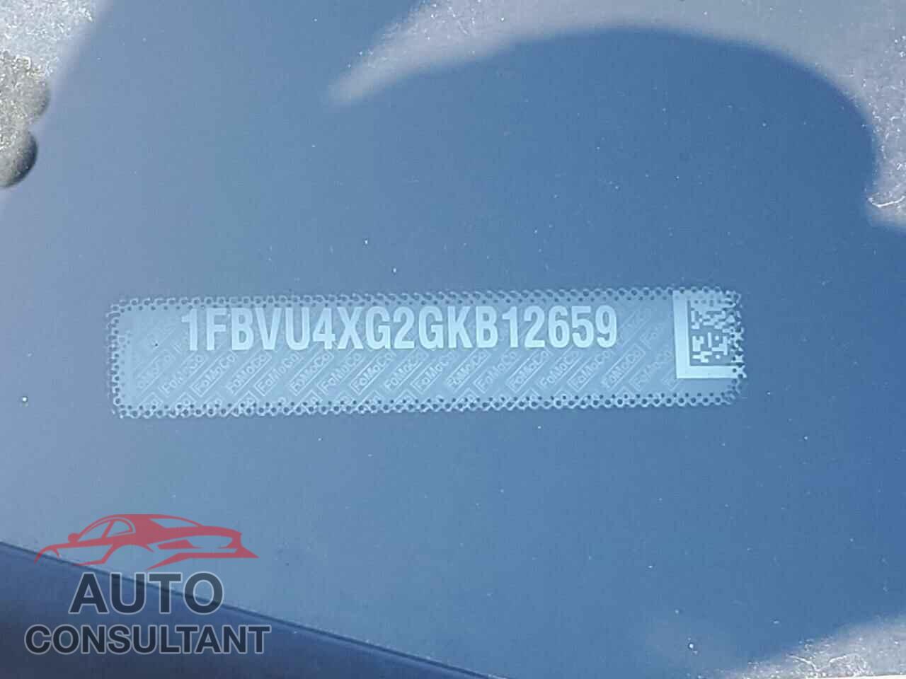 FORD TRANSIT 2016 - 1FBVU4XG2GKB12659