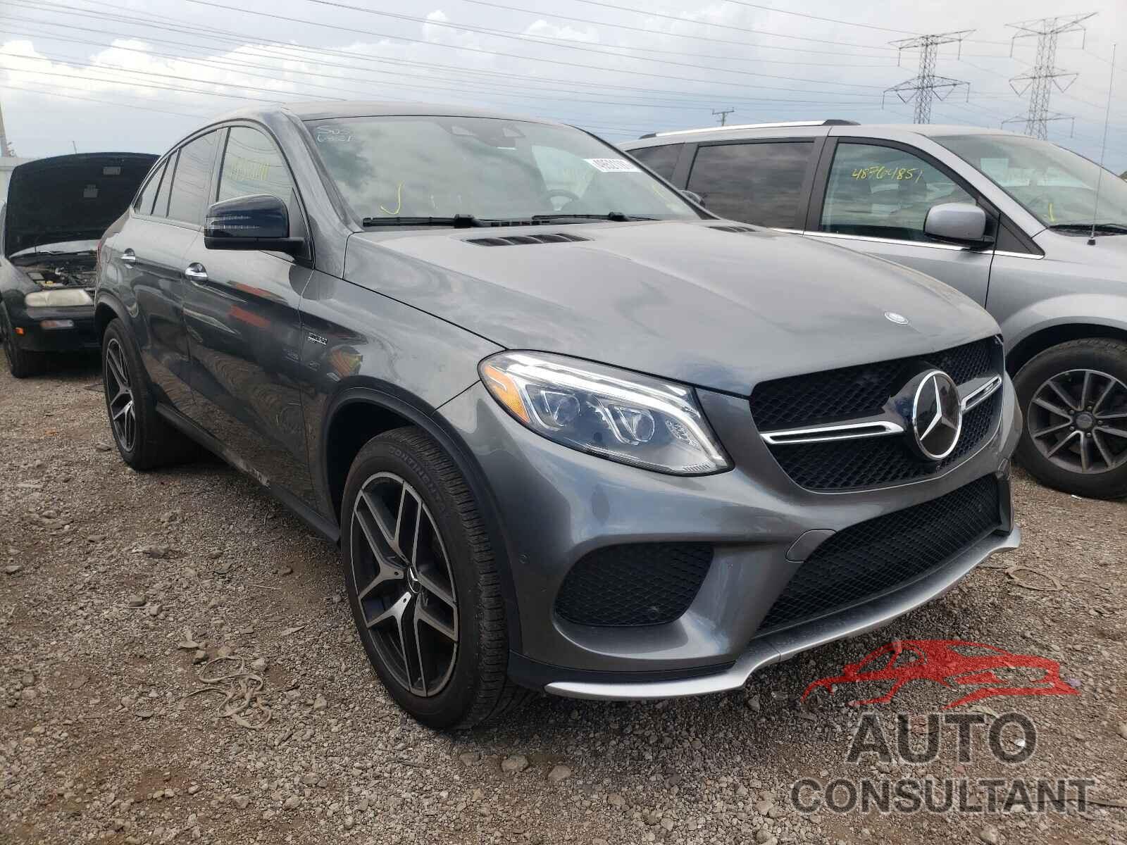 MERCEDES-BENZ GLE-CLASS 2017 - 4JGED6EB3HA068852