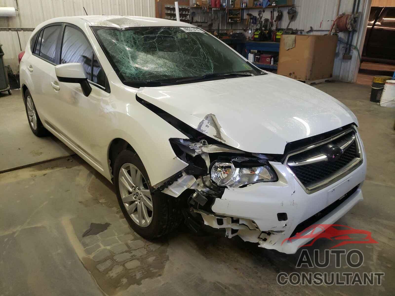 SUBARU IMPREZA 2016 - JF1GPAB69G8232762