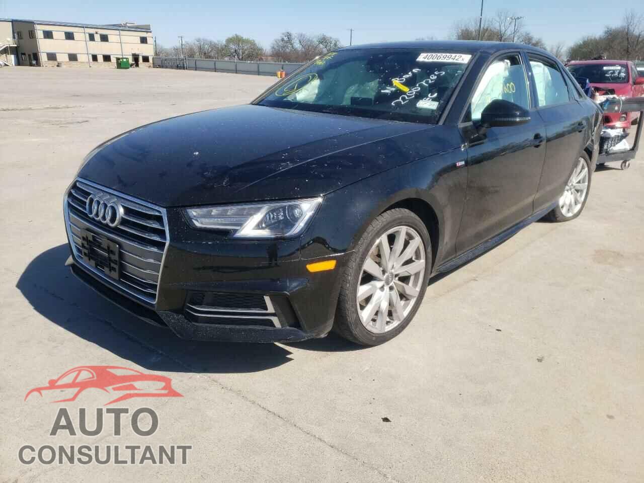 AUDI A4 2018 - WAUKMAF40JN010784