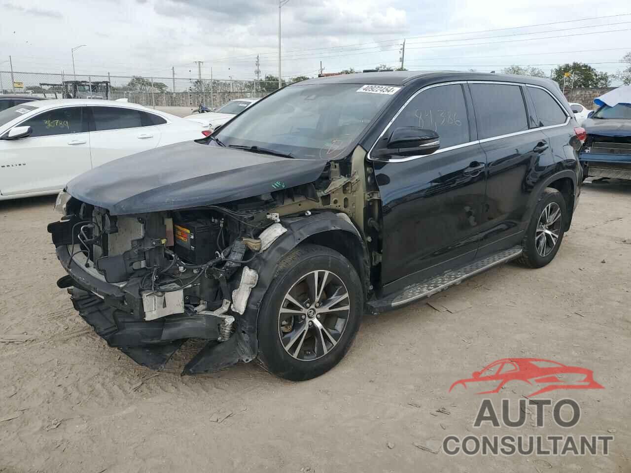 TOYOTA HIGHLANDER 2019 - 5TDZZRFH8KS307561