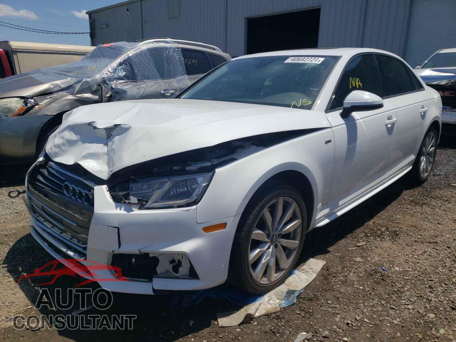 AUDI A4 2017 - WAUKMAF49HN050243