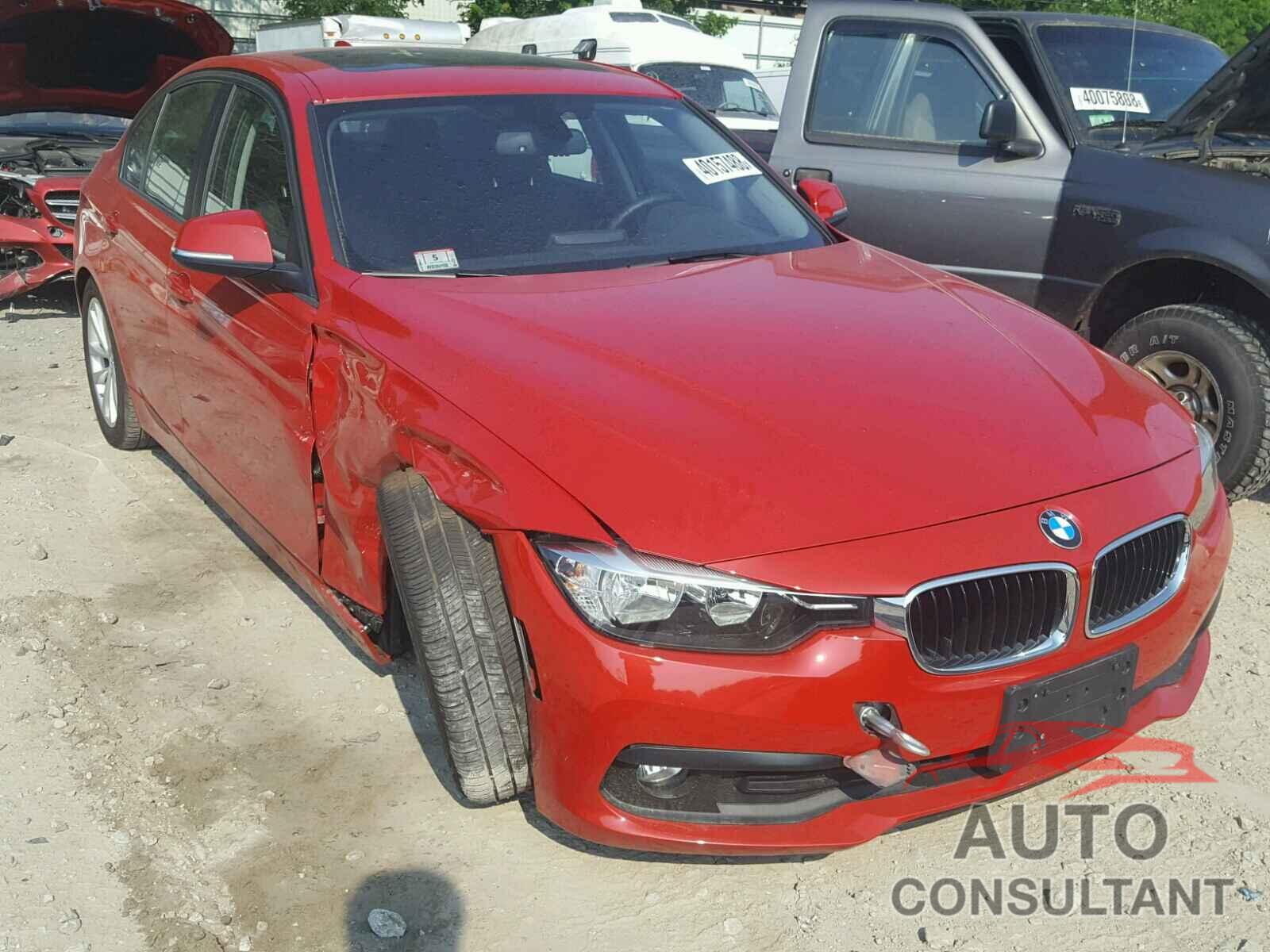 BMW 3 SERIES 2016 - WBA8E5G50GNT94984