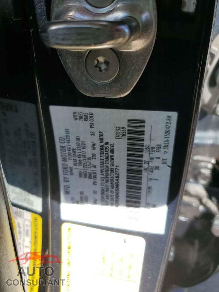 FORD BRONCO 2021 - 3FMCR9B65MRA82771