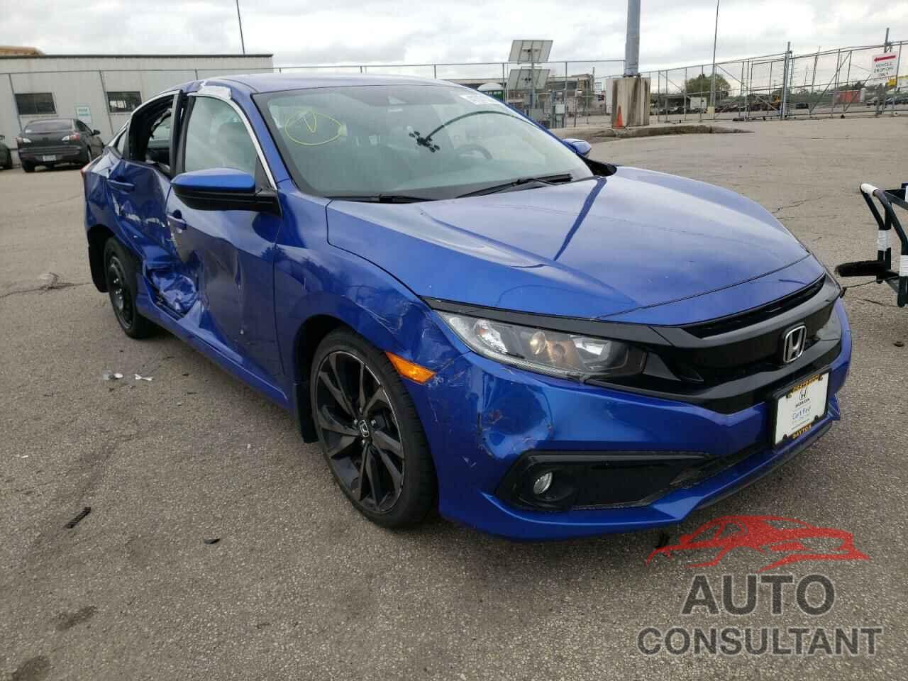 HONDA CIVIC 2019 - 2HGFC2F81KH525305