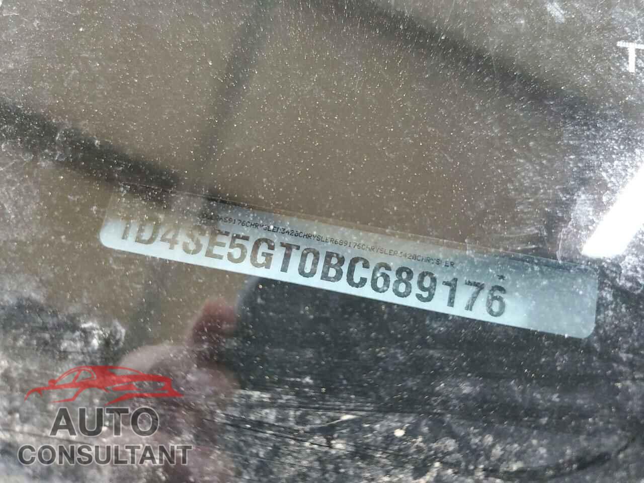 DODGE DURANGO 2011 - 1D4SE5GT0BC689176