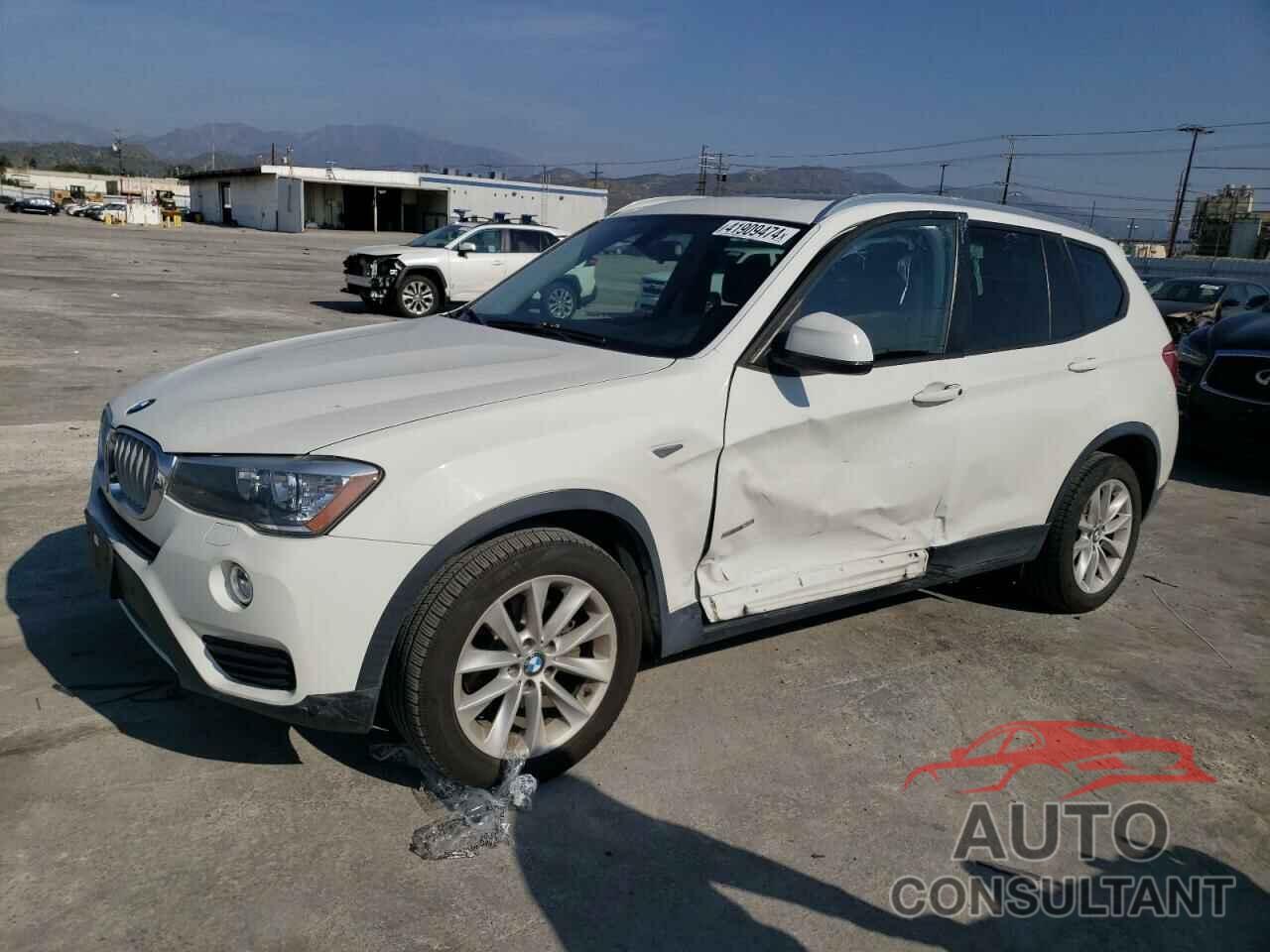 BMW X3 2016 - 5UXWZ7C57G0R32673