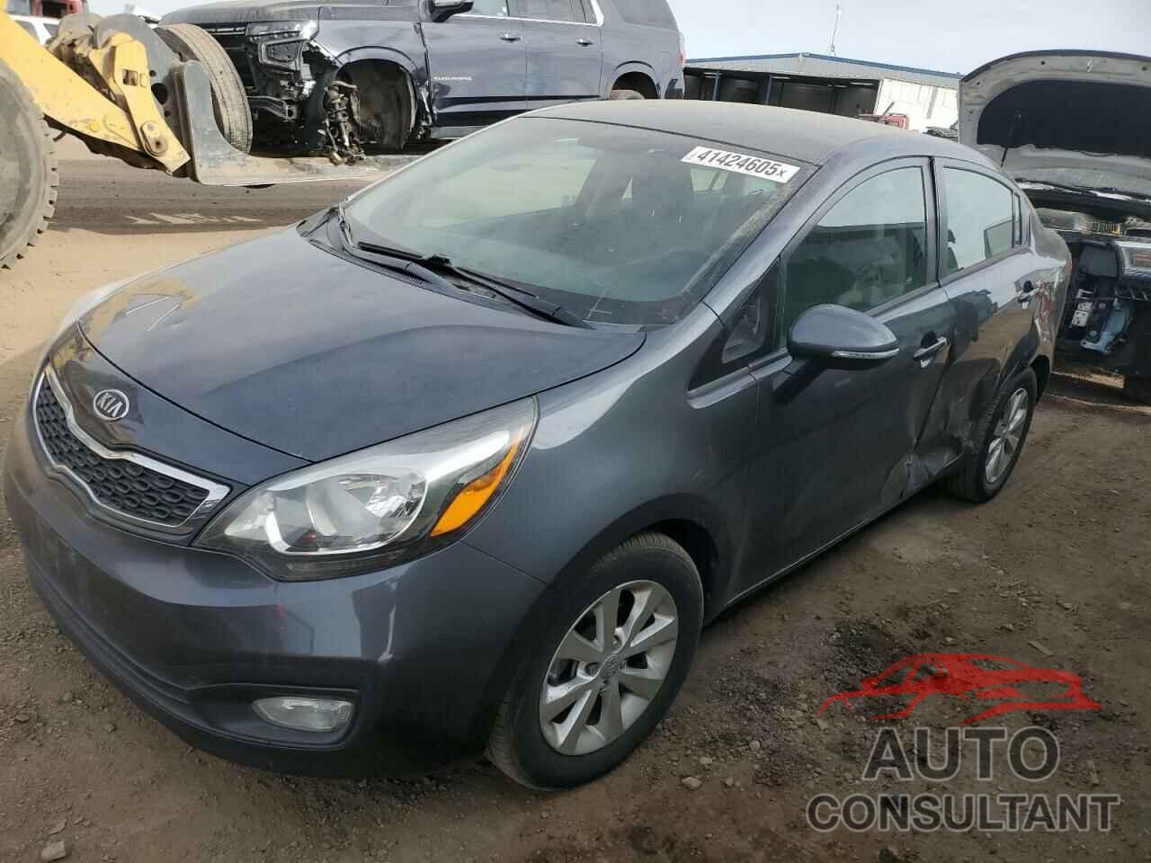 KIA RIO 2012 - KNADN4A34C6091517